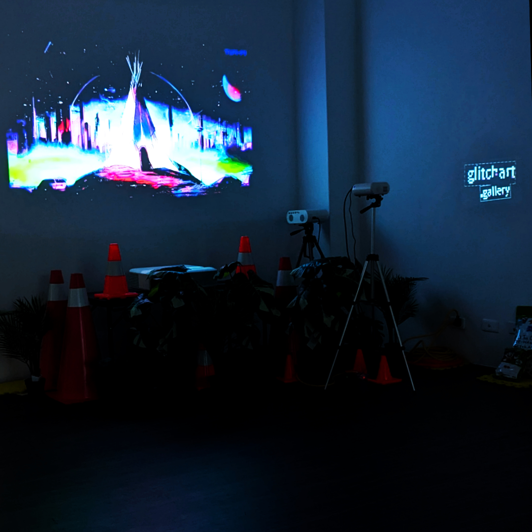 ᐆᑌᓈᕽ by Tipi (2024), installation view